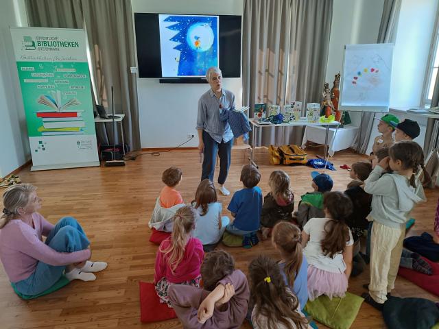 Lesung Renate Habinger_Bibliothek Dobl